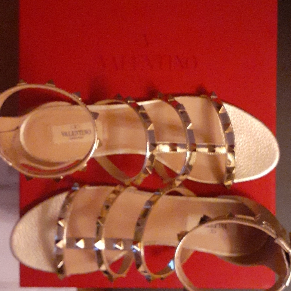 Valentino Rockstud Gladiator Sandle